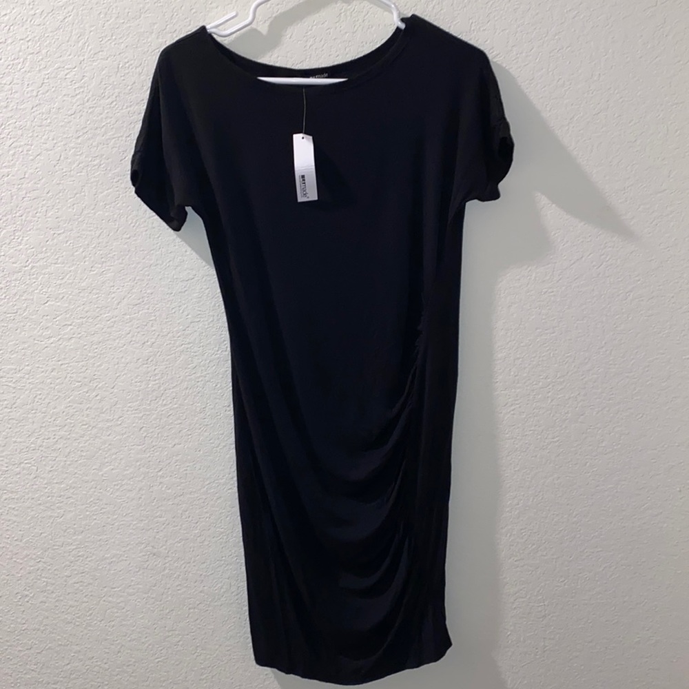 LA made small dress | black stretchy dress